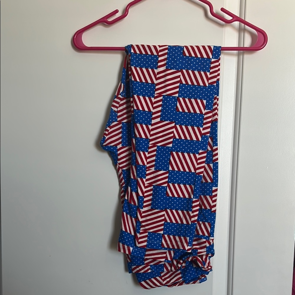Patriotic Patterned Leggings